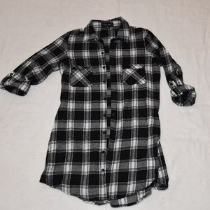 Women's  Flannel Shirtdress